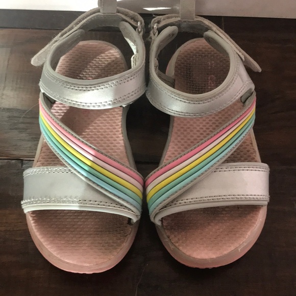 carter's rainbow light up sandals